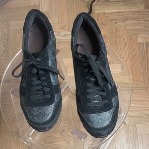 Coach Black signature Sneakers sz10